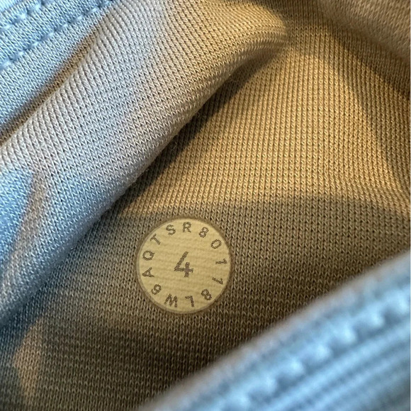 Lululemon women’s Train Times Crop leggings *21" size 4 Ice Grey Alpine White - Picture 11 of 12